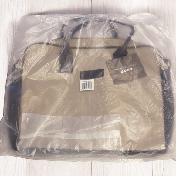 COPY - John Varvatos Duffel Weekend Bag Luggage Carry On Canvas Tote Shoulder S… - Picture 12 of 13